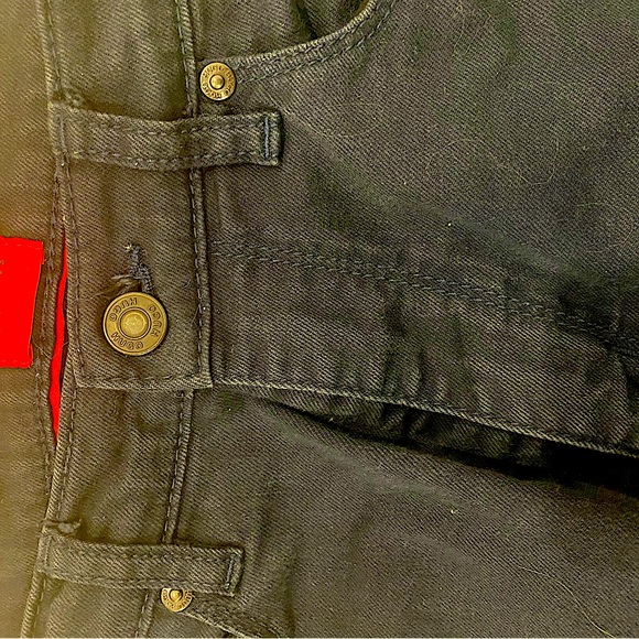 Men’s HUGO Boss slim fit navy blue/black jeans size 30 - Picture 7 of 8